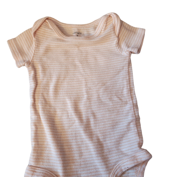 Lot 3 Carter's 3 Month One Piece "Cutest Little Sister" Bear Bow - Picture 3 of 7